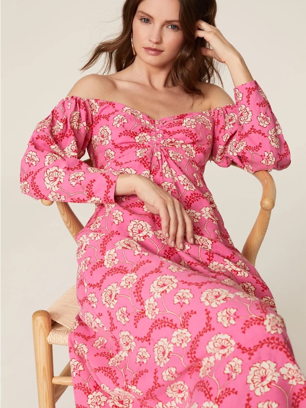 A.L.C. Pink Floral Calley Dress - size 2 | great condition
